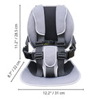 Meetckc Kids Golf Cart Safety Seat with Harness, Padded Child Seat, Universal Fit